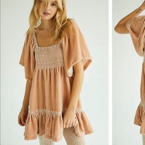 Free People Easy to Love Mini Dress Size Small